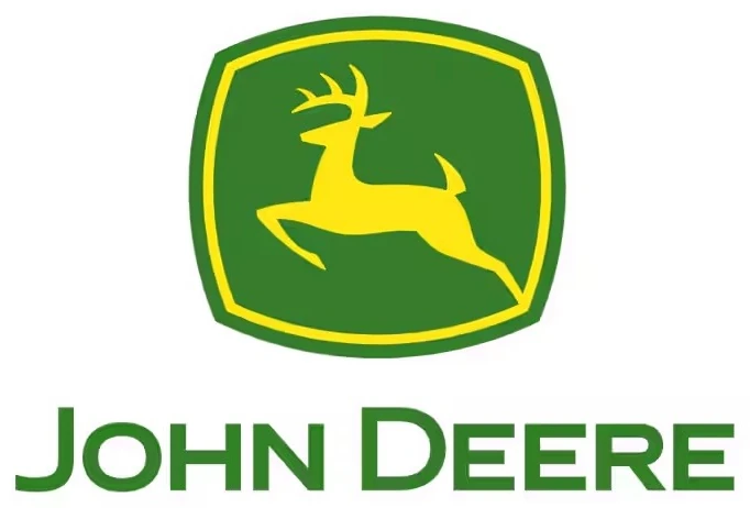Логотип John Deere Power Systems — двигатели и компоненты трансмиссий Funk